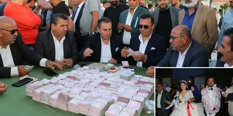 A tocmit 14 oameni să numere banii de la nuntă