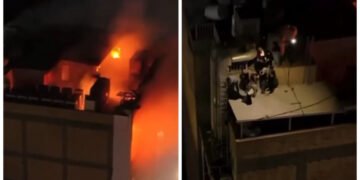 Peste 60 de morți într-un incendiu devastator la un mall proaspăt deschis în orașul Kut