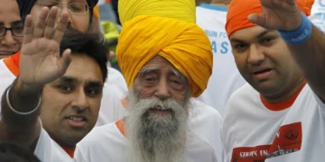 Lovit de mașină la… 114 ani