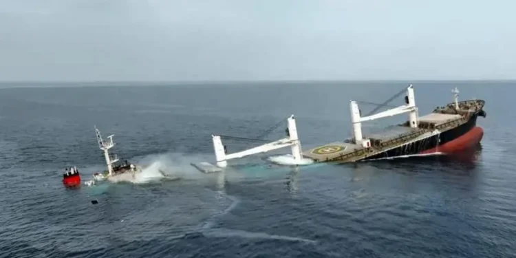 Nava „Eternity C” scufundată de Houthi – morți, răniți și membri ai echipajului răpiți