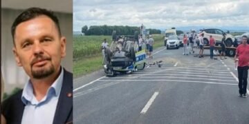 Un gorjean și-a pierdut viața în accidentul tragic de la Belinț. Autospecială de poliție implicată, doi agenți răniți