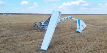 Planor prăbușit lângă Caracal. Pilotul avea 24 de ani!