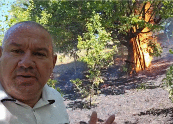 Primarul din Tismana cheamă localnicii să ajute la stingerea flăcărilor