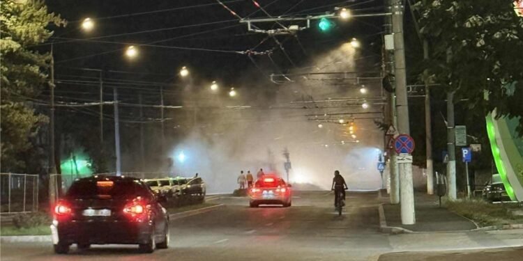 Accident grav pe bulevardul Ecaterina Teodoroiu din Târgu Jiu