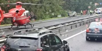 Și-au pierdut viața pe A1. Tinerii s-ar fi sinucis!