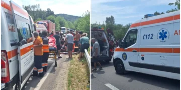 Copil de 7 ani, lovit mortal de un microbuz în fața casei bunicii