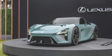 Lexus a prezentat noul Sport Concept la The Quail: un preview spectaculos al viitorului LFR
