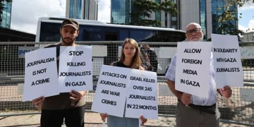 Proteste la Istanbul după atacul israelian din Gaza în care au murit 5 jurnaliști