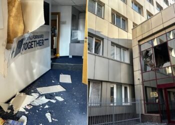 Sediul Delegației Uniunii Europene la Kiev, atacat cu drone