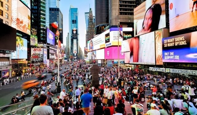 Focuri de armă trase în Time Square din New York