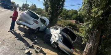 Accident grav pe DN 67