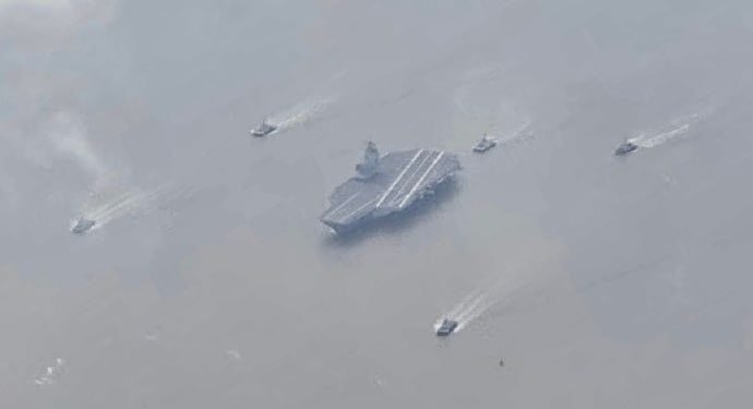 China și-a trimis cea mai nouă și mai performantă navă direct lângă Taiwan