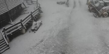 A nins în munții Parâng