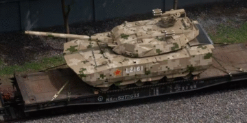 Tancul chinez de ultimă generație ZTZ-201, mai silențios decât o mașină