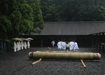 🌸 Tradiție vie în Japonia: Sanctuarul Ise Jingu este demolat și reconstruit din 20 în 20 de ani, de peste 1.300 de ani