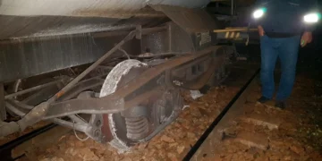 🚨 Deraiere la Turceni: șină ruptă, tren sărit de pe șine, haos pe calea ferată