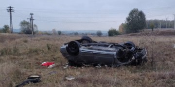 Tânăr de 20 de ani moare într-un accident teribil la Rovinari