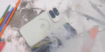 Noul Google Pixel 10 Pro Fold a luat foc în direct în timpul unui test – „Primul telefon care a ars până la cenușă!”