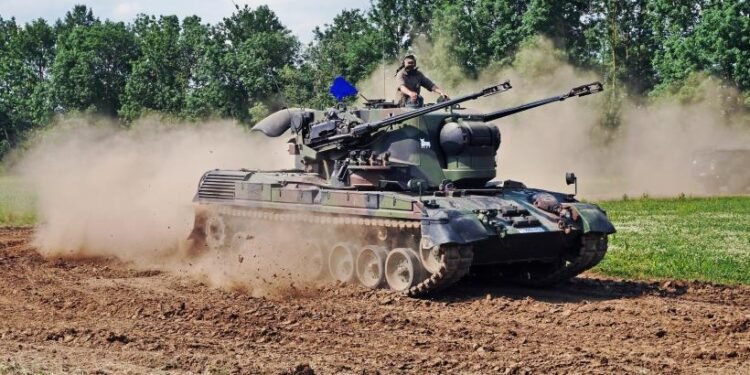 Forțele ruse anunță distrugerea unui sistem antiaerian german Gepard al armatei ucrainene