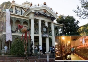 Infarct în Conacul Bântuit de la Disneyland