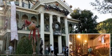 Infarct în Conacul Bântuit de la Disneyland