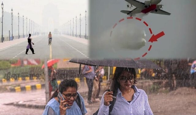 🌧️ India a provocat prima ploaie artificială deasupra New Delhi: o soluție disperată la aerul irespirabil
