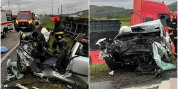 Doi tineri s-au prăpădit pe șosea. Aveau 25 de ani!