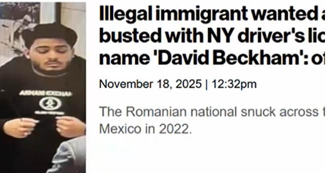 Un român și-a făcut permis de conducere cu numele lui David Beckham