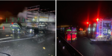 Planul roșu, activat după un carambol cu flăcări uriașe la kilometrul 377