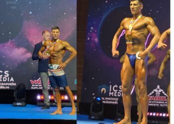 Cât de bine arată un polițist campion din Târgu Jiu