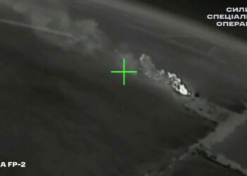 Momentul în care ucrainenii distrug arma lui Putin de un miliard de euro