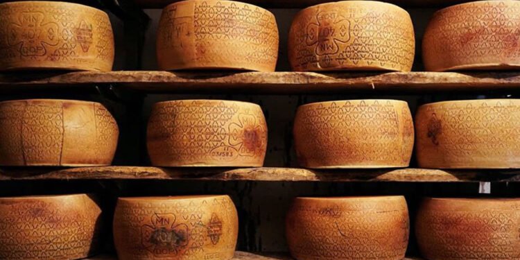 Italia: Au furat 200 de roți de brânză Parmigiano Reggiano, în valoare de peste 100.000 de euro