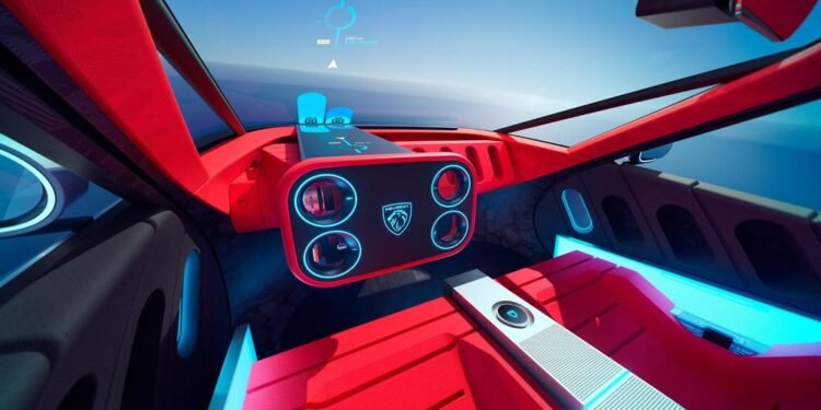 Peugeot – un prototip spectaculos, care anunță viitorul design al mărcii și introduce volanul pătrat Hypersquare