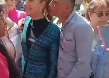 🇲🇽 Președinta Mexicului, hărțuită pe stradă în centrul capitalei