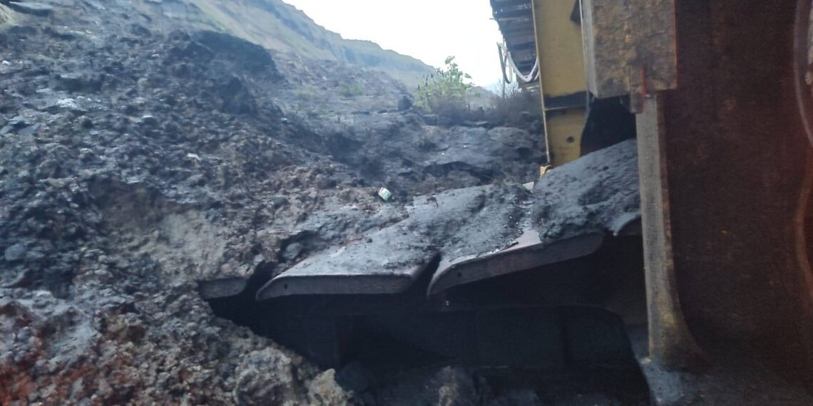 Instabilitate de taluz la UMC Rovinari: transportorul T6 afectat, lucrări de remediere în desfășurare