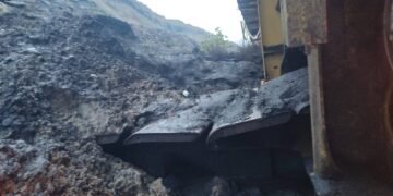 Instabilitate de taluz la UMC Rovinari: transportorul T6 afectat, lucrări de remediere în desfășurare