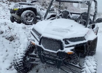 Impact violent între două ATV-uri în Rânca!