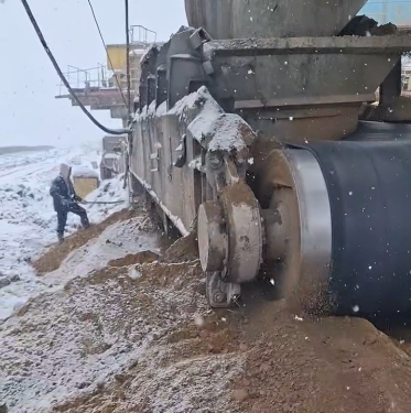 mineri cariera iarna