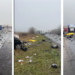 Impact devastator între un microbuz, un tir și o autocisternă. Șase persoane au murit!