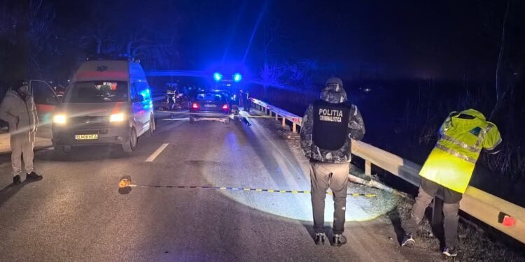 Pieton lovit de două mașini. Nu a avut nicio șansă!