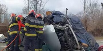 O depășire riscantă a lăsat șoferul inconștient