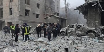 Rusia a atacat oraşul Harkov cu rachete balistice