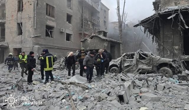 Rusia a atacat oraşul Harkov cu rachete balistice