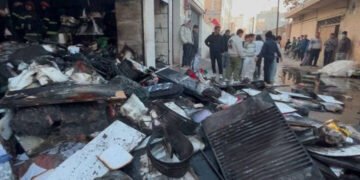 Un mausoleu sacru din Iran a fost incendiat