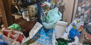 Apartamentul unei avocate a devenit groapă de gunoi