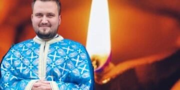 Durere și rugăciune în Gorj: tânărul preot Constantin Nicu Mândruță, condus pe ultimul drum la doar 30 de ani