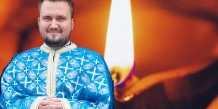 Durere și rugăciune în Gorj: tânărul preot Constantin Nicu Mândruță, condus pe ultimul drum la doar 30 de ani