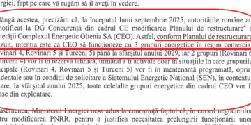 Veste proastă pentru minerii și energeticienii din CE Oltenia