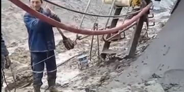 Miner banda de cauciuc