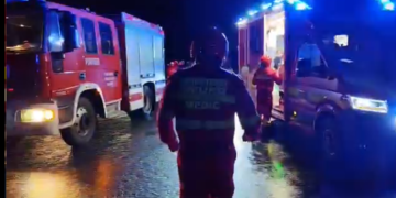 Opt răniți pe DN66